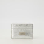 Imagen del porta tarjetas metálico Numeric de la marca Mm6 para Unisex - Temporada Primavera-Verano 2026 - Vista Frontal