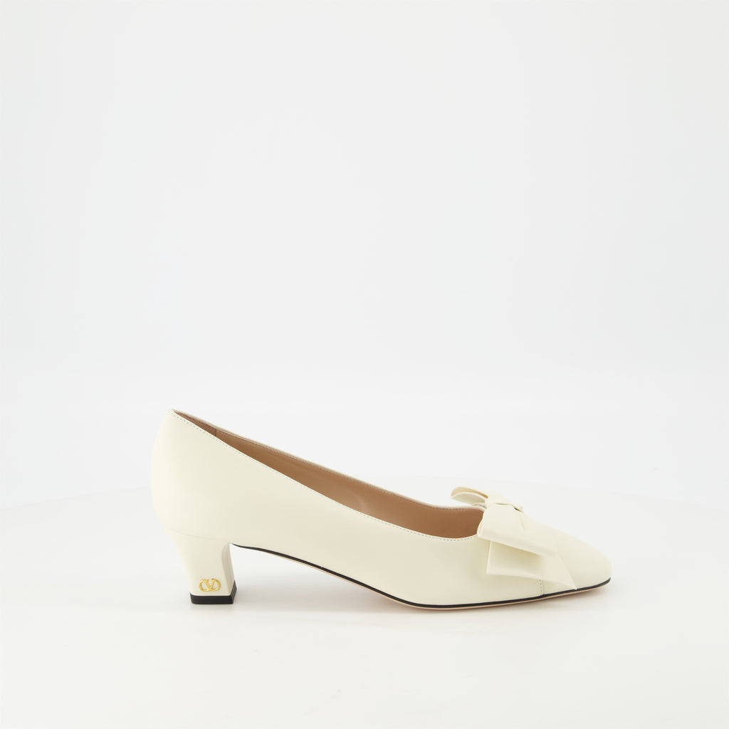 Scarpe con tacco Bowow Pumps Valentino Garavani Bianco Femme
