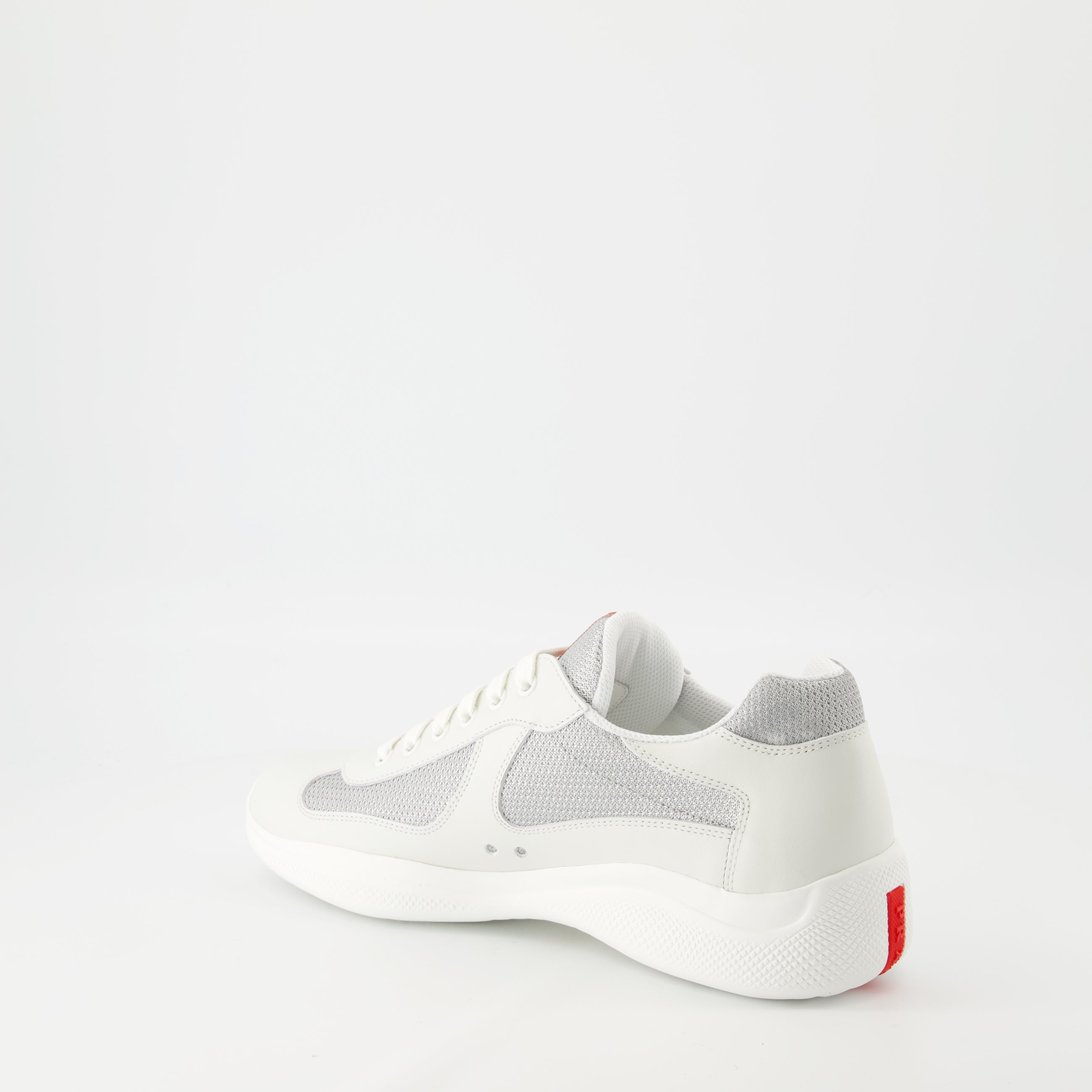 Baskets America's Cup Sneakers Prada Blanc Homme