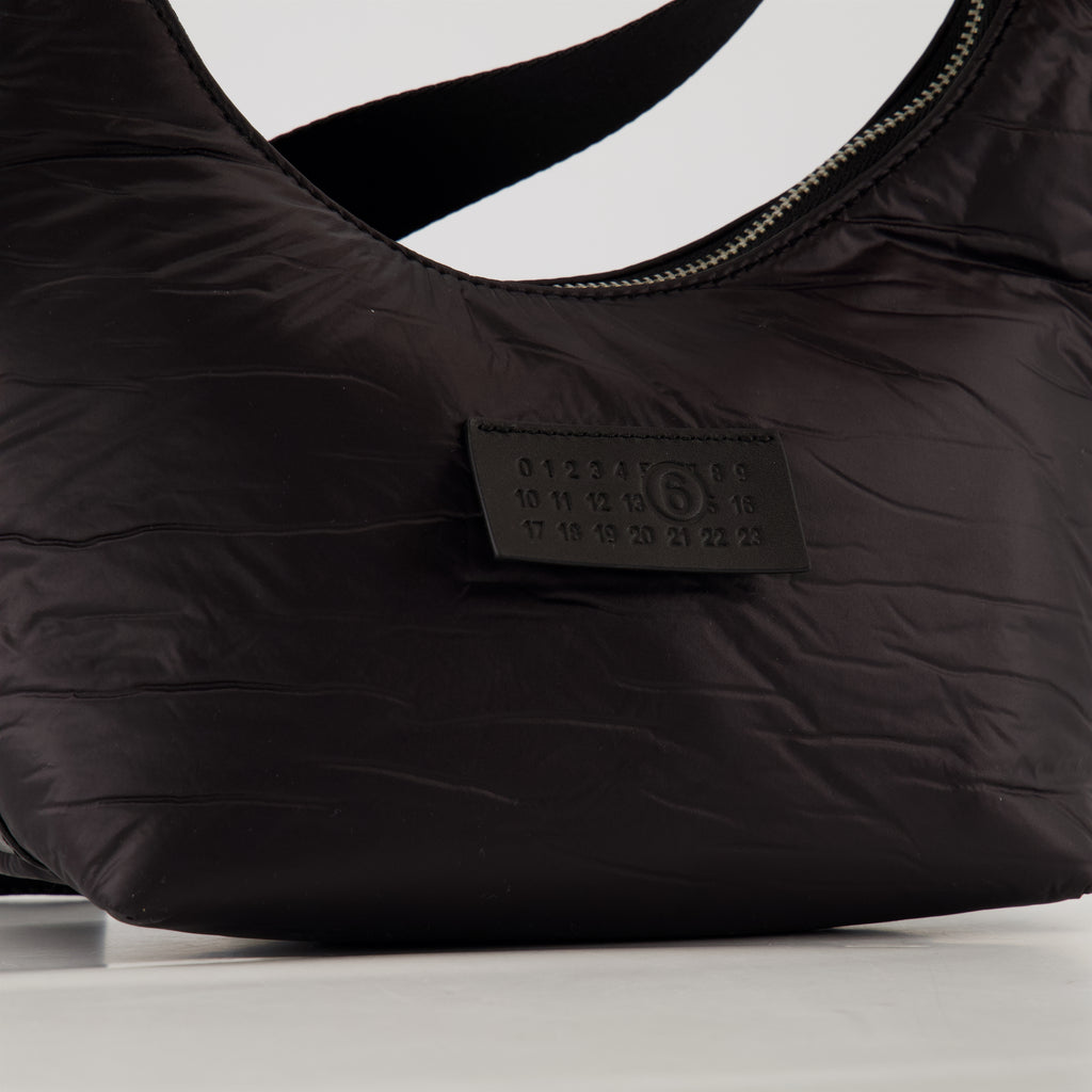 Handbags and shoulder bags Sac Hobo Mm6 Black Femme