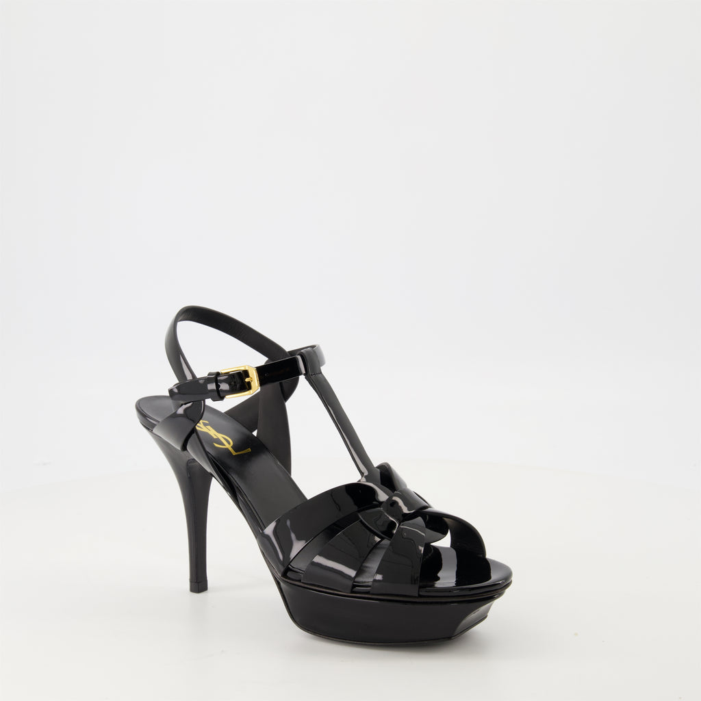 Open shoes Tribute Pumps Saint Laurent Black Femme