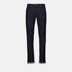 Calças Jean slim Oblique Dior Azul Homme