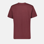 T-shirt T-shirt CD Dior Bordeaux Homme