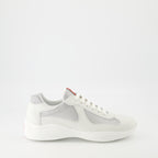 Baskets アメリカズカップスニーカー Prada Blanc Homme