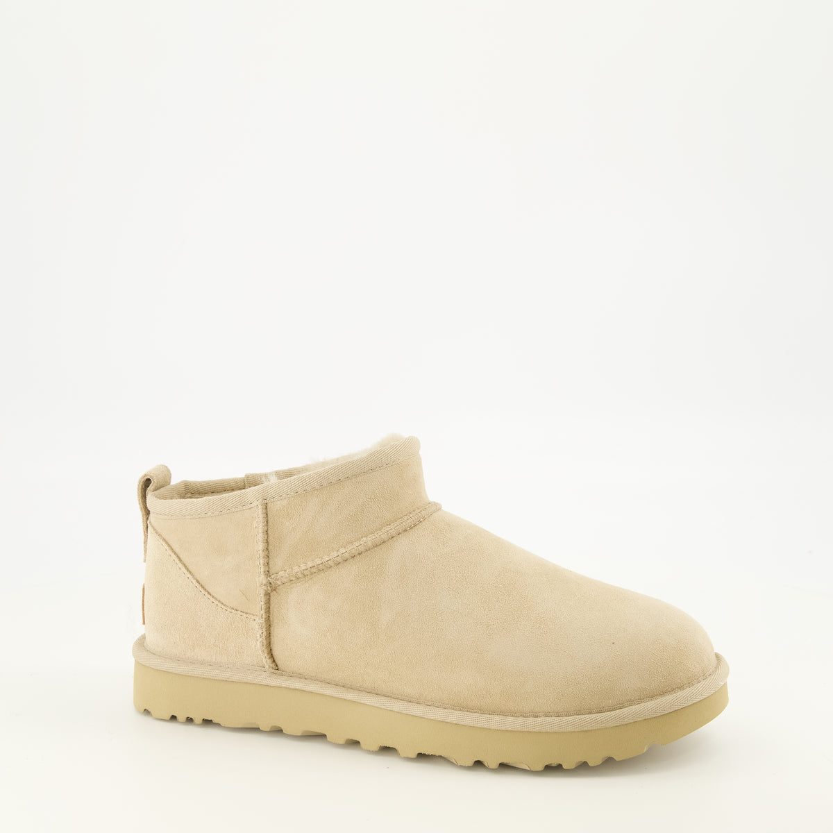 Bottines Bottes Classic Ultra mini beige Ugg Beige Femme