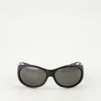 Lunettes Lunettes de soleil noires Courrèges Noir Femme