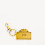 Lifestyle Street Plate Schlüsselanhänger Ami PARIS Gold Unisex