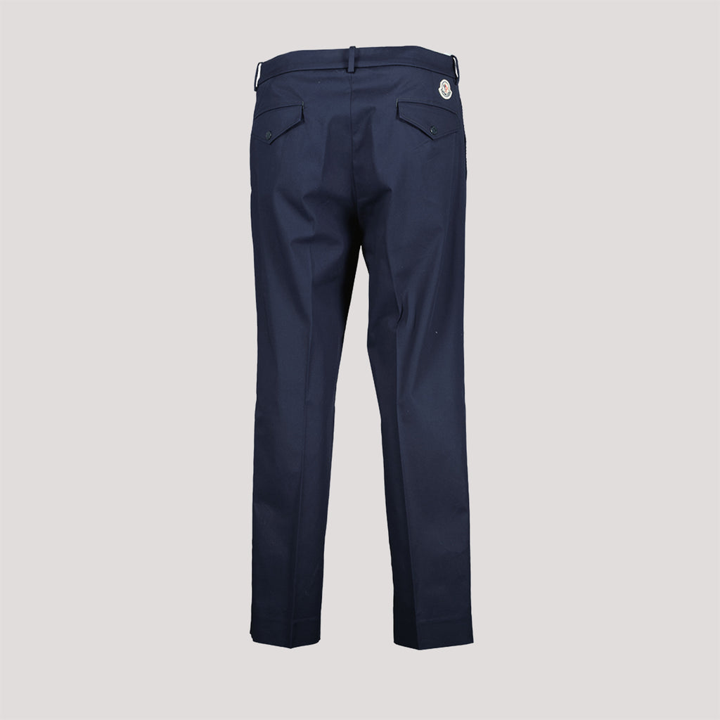 Pantalons Pantalon carotte Moncler Bleu Homme