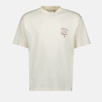 T-Shirts Trauben-Slogan T-Shirt Drole De Monsieur Weiß Herren