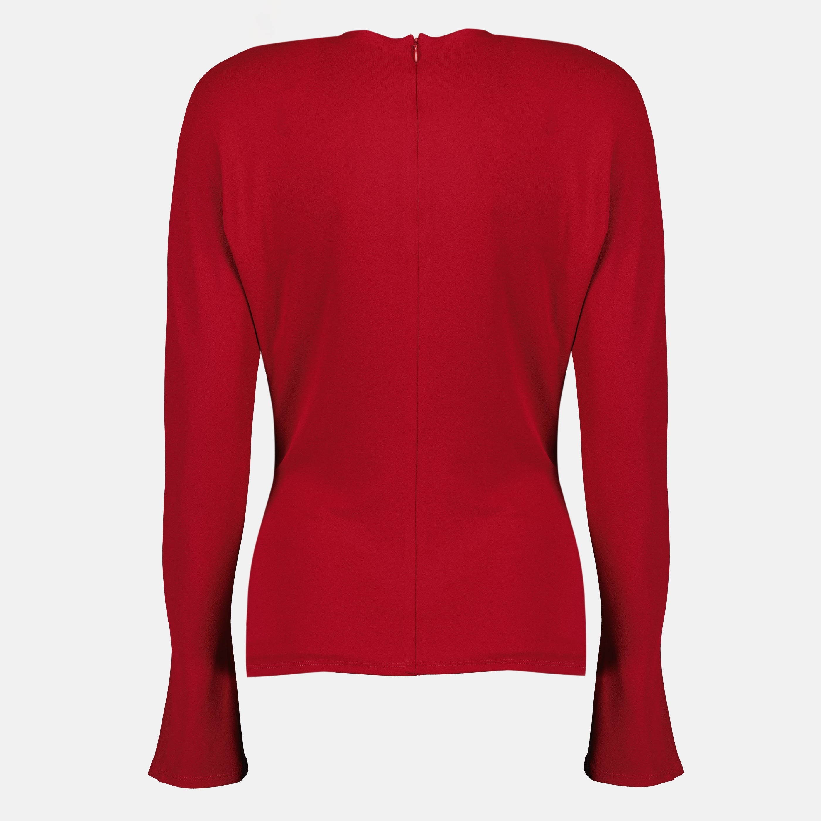 Image de l'article Top en jersey rouge de la marque Rabanne pour Femme - Saison Printemps-Été 2026 - Vue de Dos