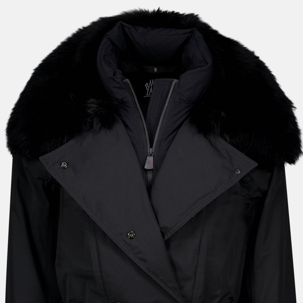 Combinaisons et ensembles Combinaison de ski noir Moncler Grenoble Noir Femme