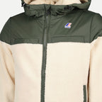 Vestes Veste Le vrai 3.0 Eiffel Orsetto K-Way Kaki Unisexe