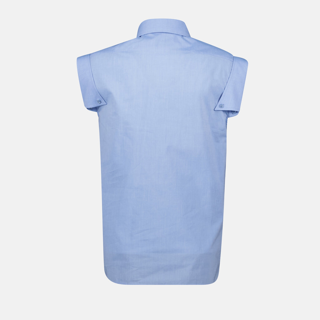 Shirts Short Sleeve Shirt Moschino Blue Femme