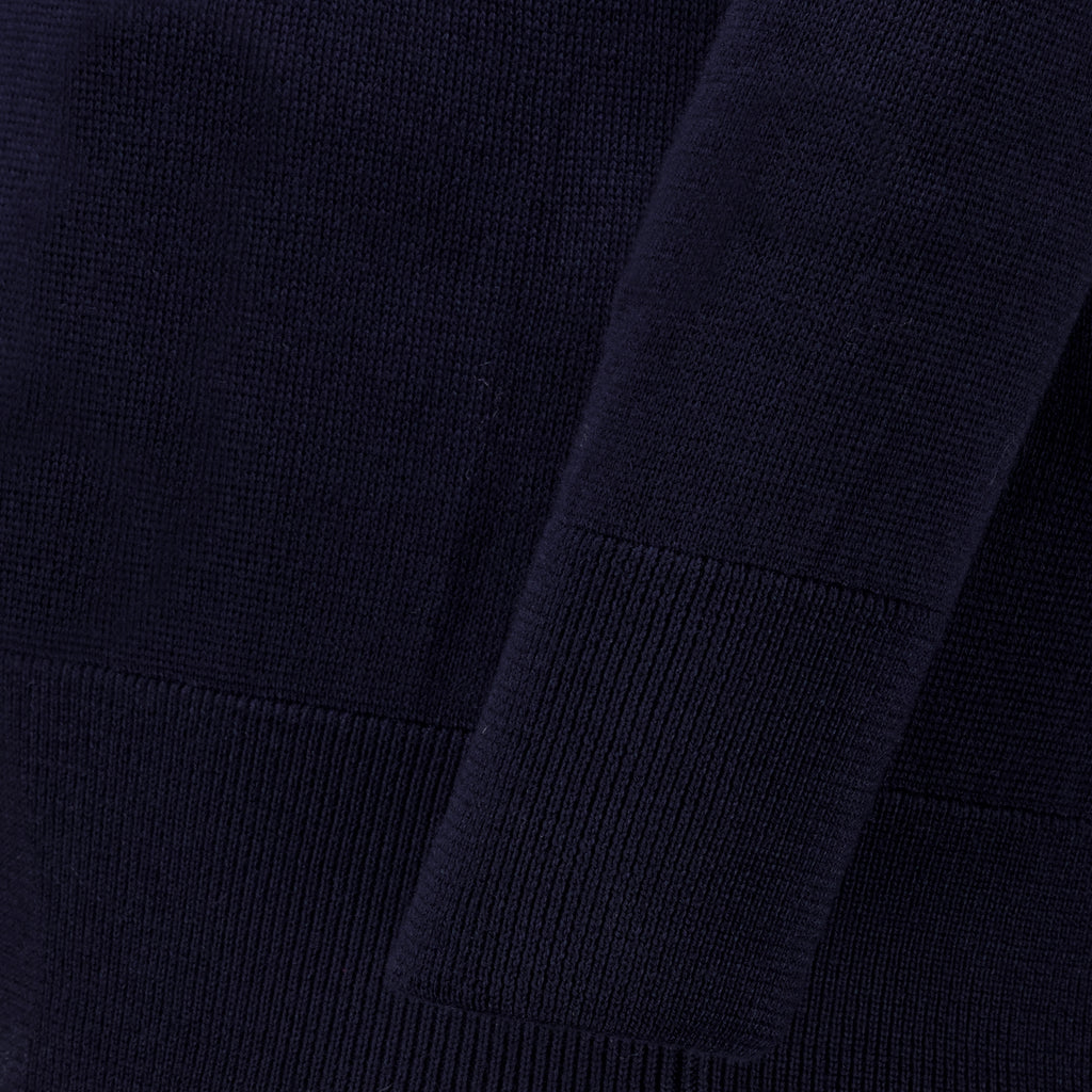 Maille Navy Blue Wool Turtleneck Ami PARIS Bleu foncé Homme