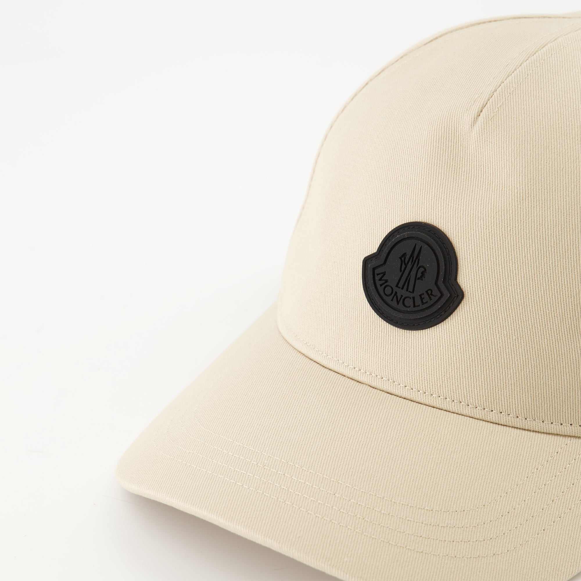 Image of the Men's Moncler Logo Cap - Autumn-Winter 2025 Season - Detailed View 3
