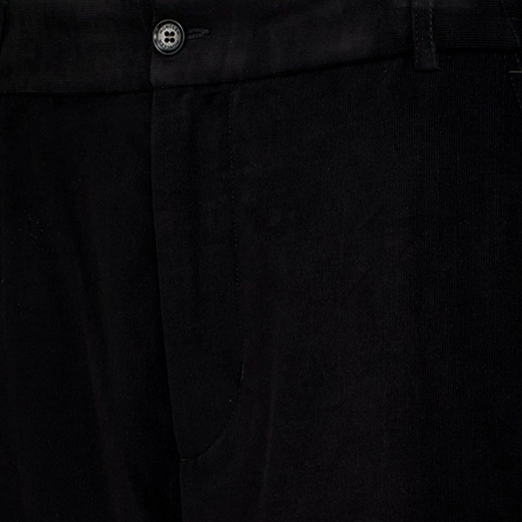 Pantalons Pantalones de Pana Negros Moncler Noir Homme