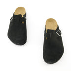 Chaussures ouvertes Mules Boston Birkenstock Noir Homme
