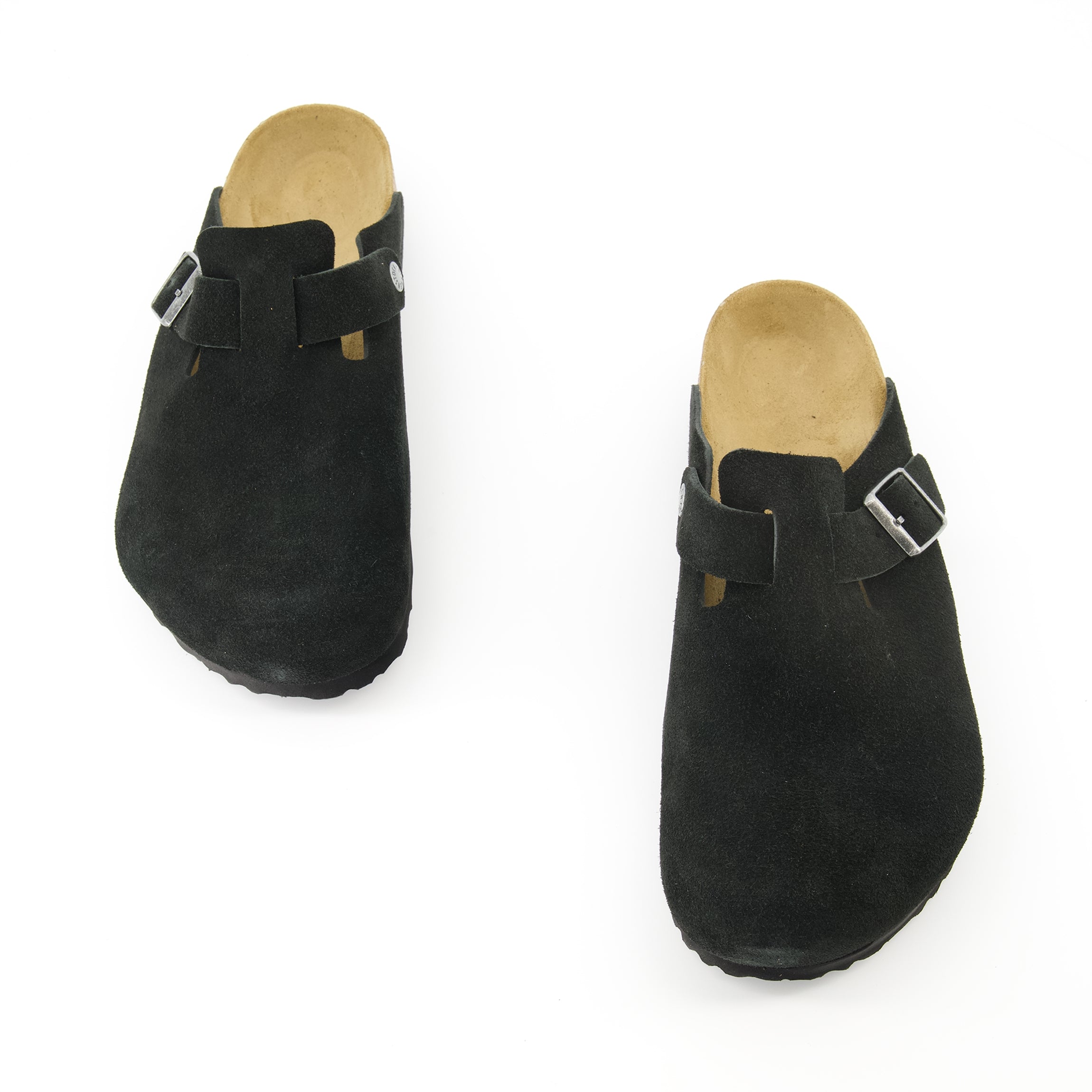 Chaussures ouvertes Mules Boston Birkenstock Noir Homme