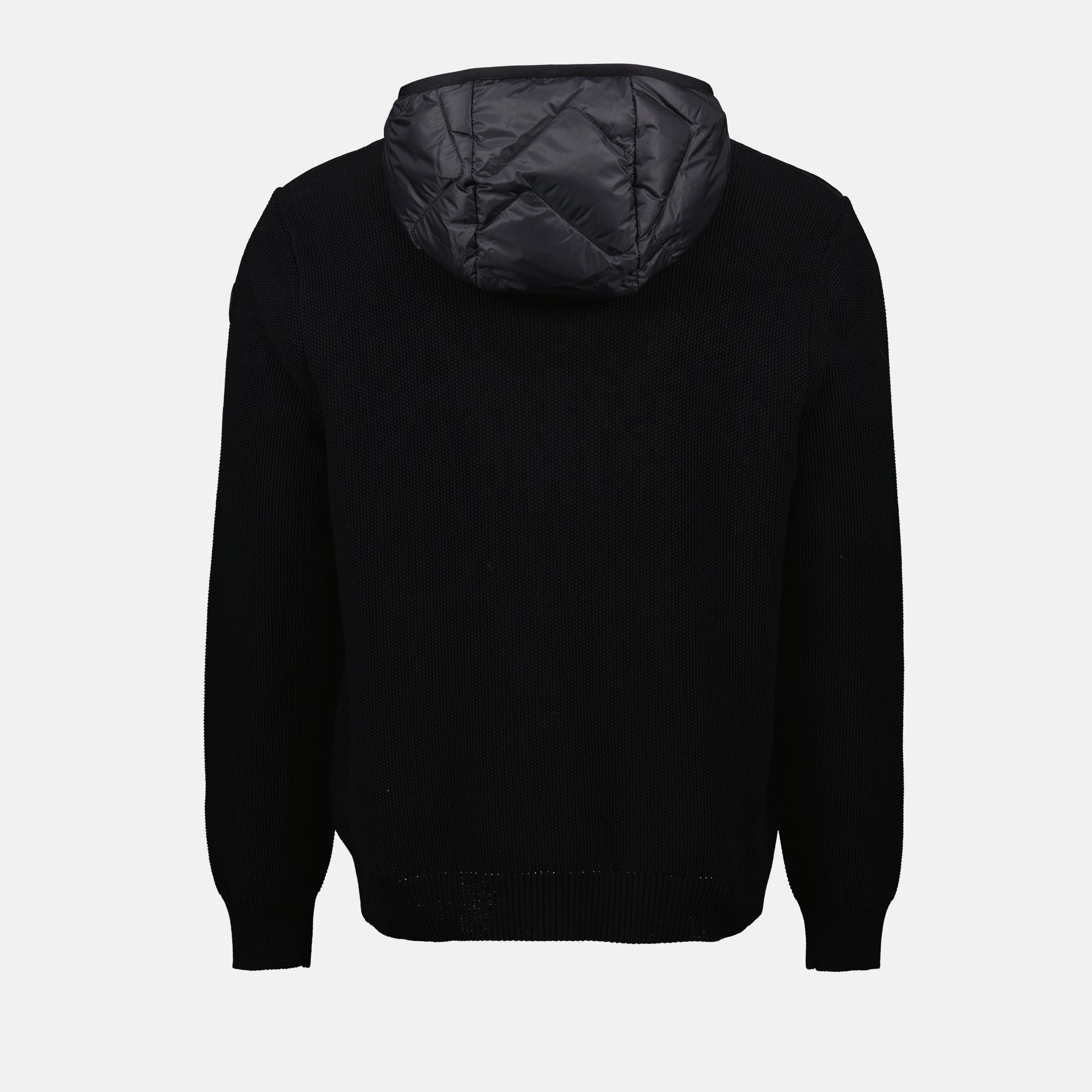 Chaquetas Chaqueta Acolchada Bicolor Moncler Negro Homme