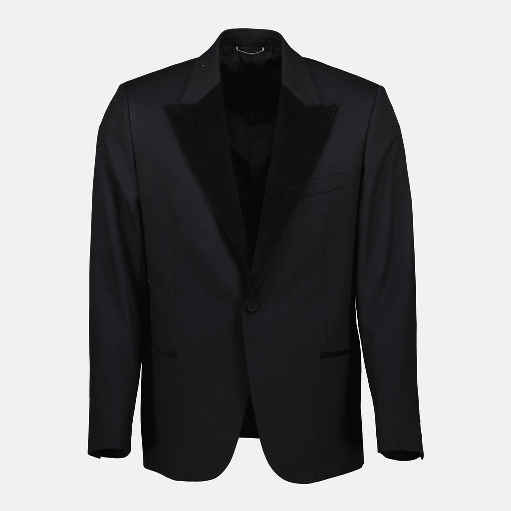 Vestes Blazer à velours côtelé Dior Noir Homme