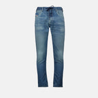 Pantalons Jeans 2032 D-Krooley-B Diesel Bleu Homme