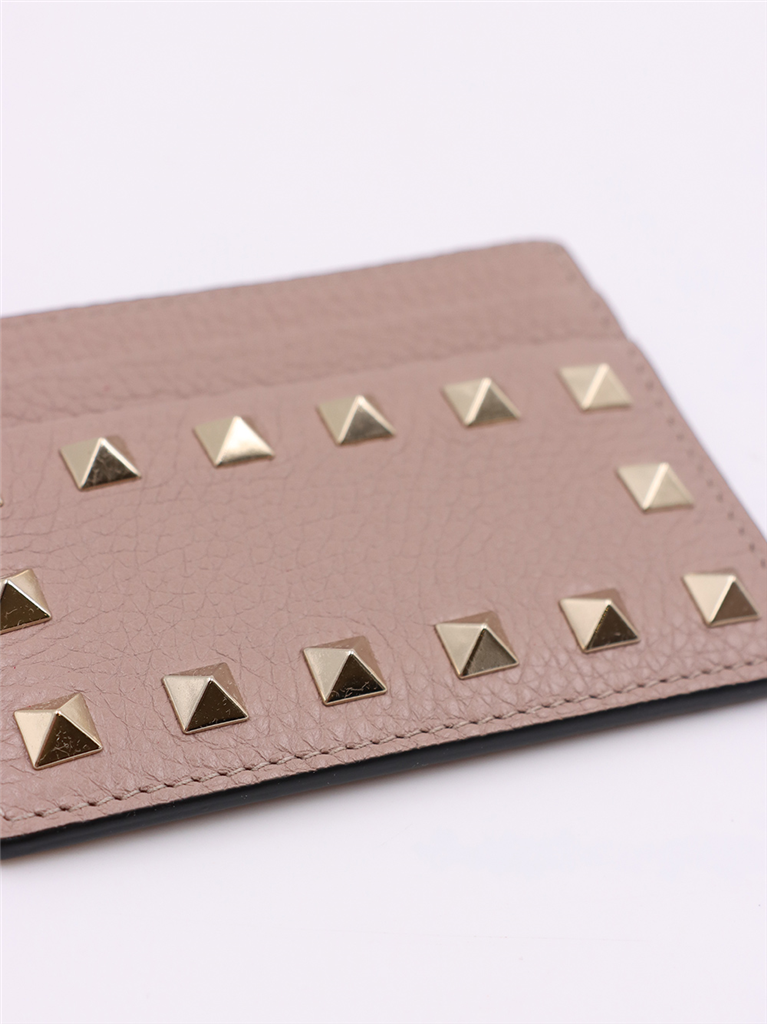 スモールレザーグッズ VW2P0486VSH p45 poudre Valentino Garavani ベージュ Femme