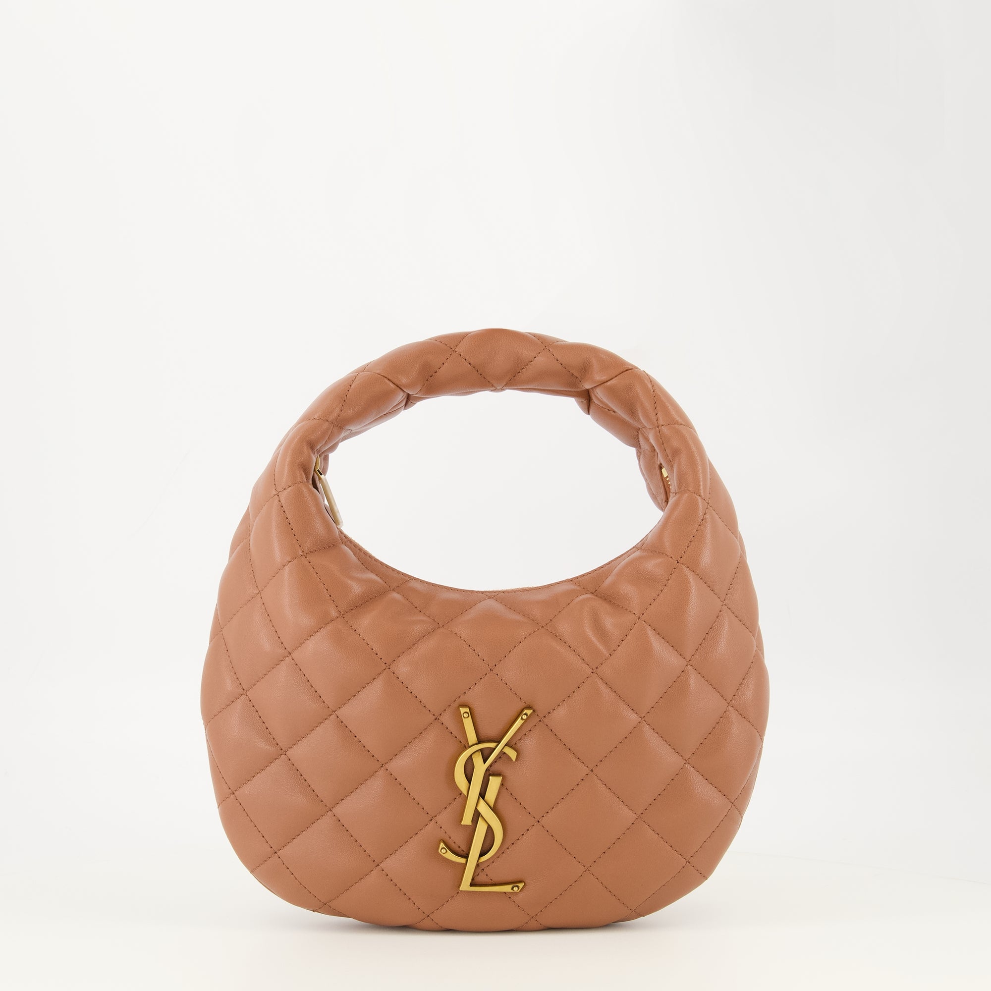 Image de l'article Sac Icarino rose clair de la marque Saint Laurent pour Femme - Saison Printemps-Été 2026 - Vue de Face