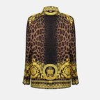 Chemises Chemise Wild Barocco Versace Jaune Femme