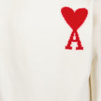 Maglieria Col roulé AMI de coeur Ami PARIS Bianco Unisex