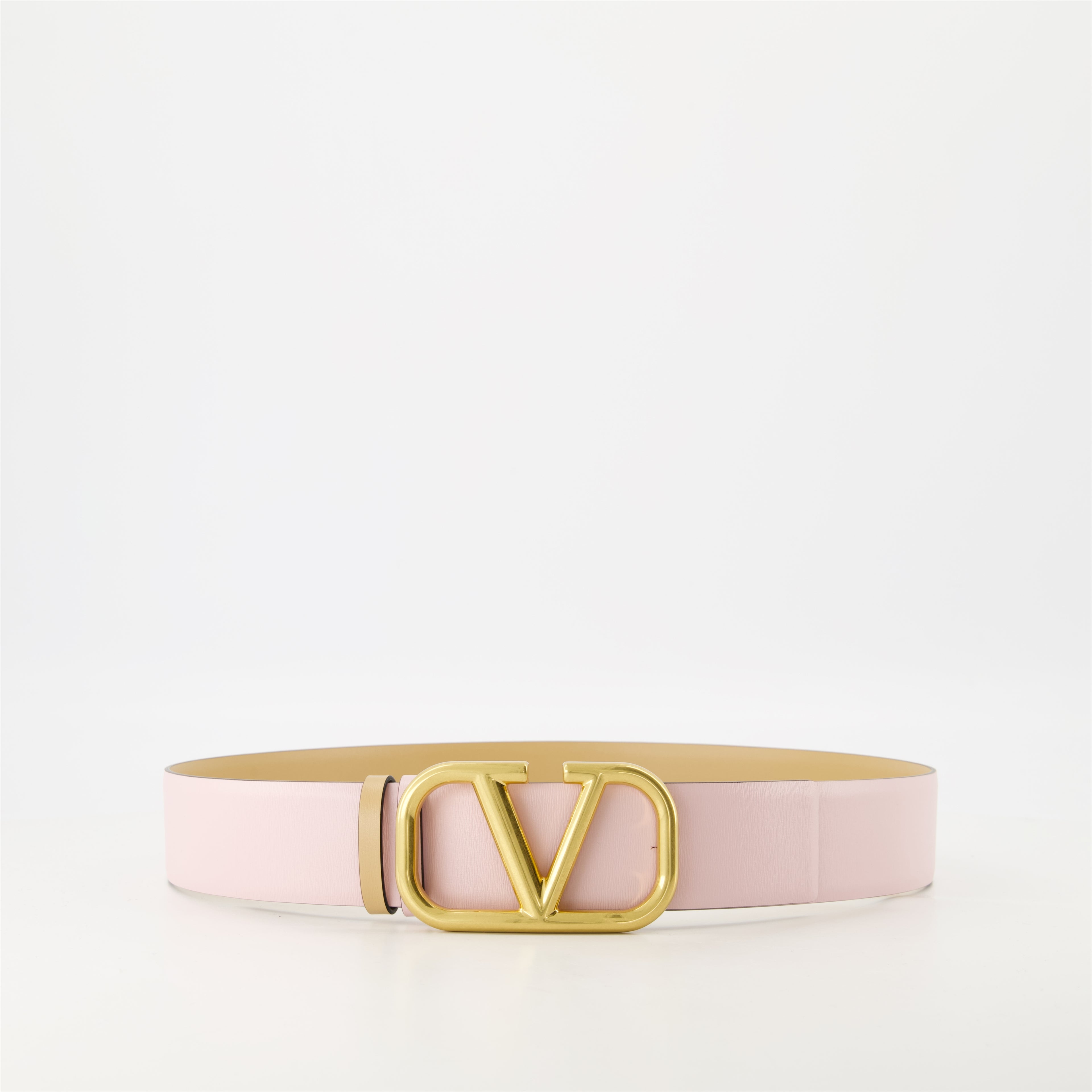 Cinture Ceinture VLogo Réversible Valentino Garavani Rosa Femme