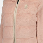 Imagen de la chaqueta rosa con cremallera Polartec® de la marca Moncler Grenoble para Mujer - Temporada Otoño-Invierno 2025 - Vista Detallada_1