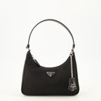 Sacs à main et épaule ブラックのRe-Nylon製ミニリイシュエディション2005バッグ Prada Noir Femme
