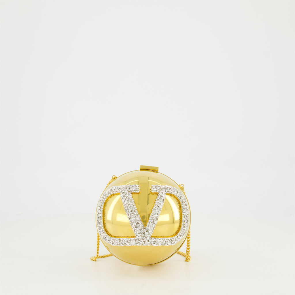 Handtaschen und schultertaschen Minaudière VLogo doré Valentino Garavani Gold Femme