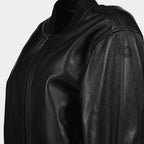 Manteaux Bomber en cuir L-Ilyan Diesel Noir Femme