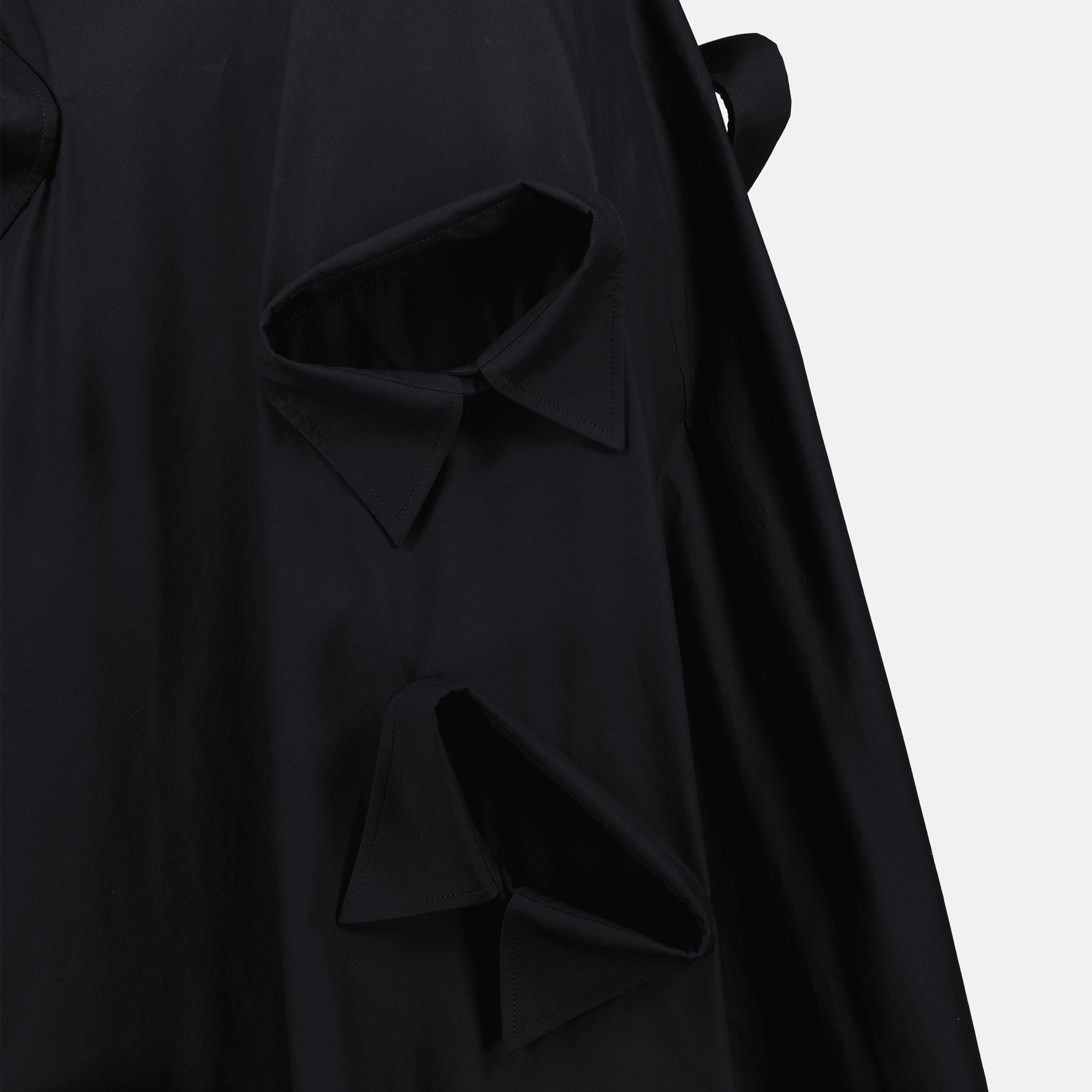 Jupes Jupe noire à cols Moschino Noir Femme