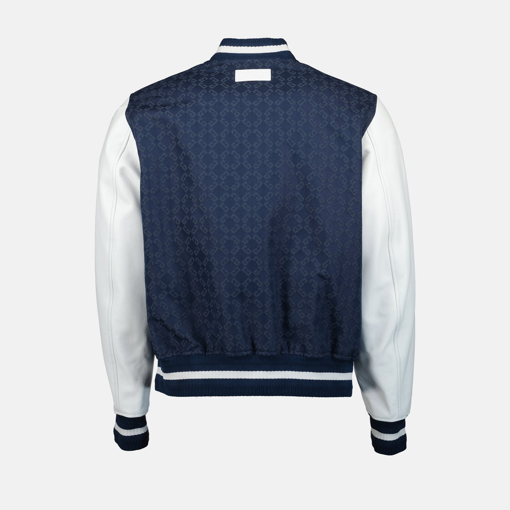 Giacche Bomber Varsity in Denim Givenchy Blu scuro Homme