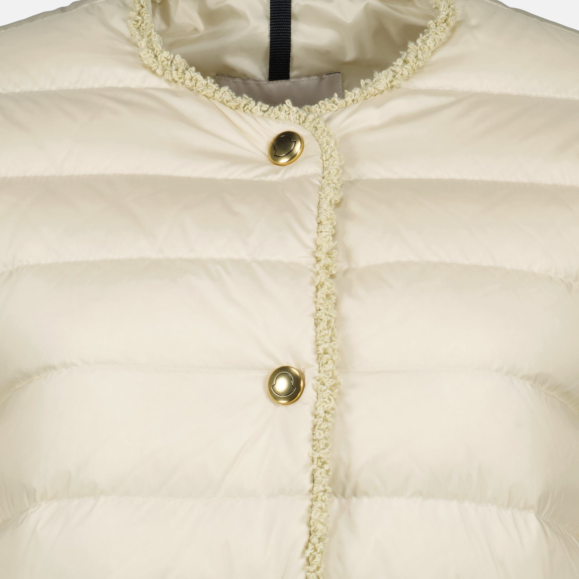 Image de l'article Doudoune courte Fleurs blanche de la marque Moncler pour Femme - Saison Printemps-Été 2026 - Vue détaillée_1