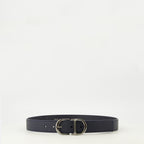 Image de l'article Ceinture CD bleu marine de la marque Dior pour Homme - Saison Printemps-Été 2026 - Vue de Face
