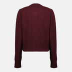 Imagem do artigo Cardigan AMI de coração da marca Ami PARIS para Mulheres - Temporada Outono-Inverno 2025 - Vista Detalhada_2