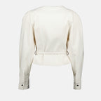 Chaquetas Chaqueta Camisa Parisa Iro Blanco Femme
