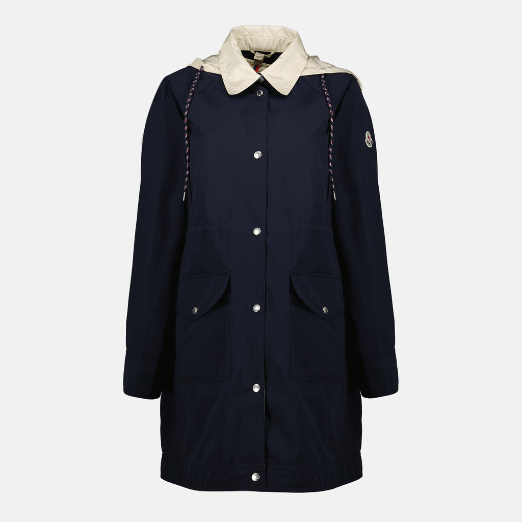 Image of the Moncler Women's 3-in-1 beige parka - Spring-Summer 2026 - Front View