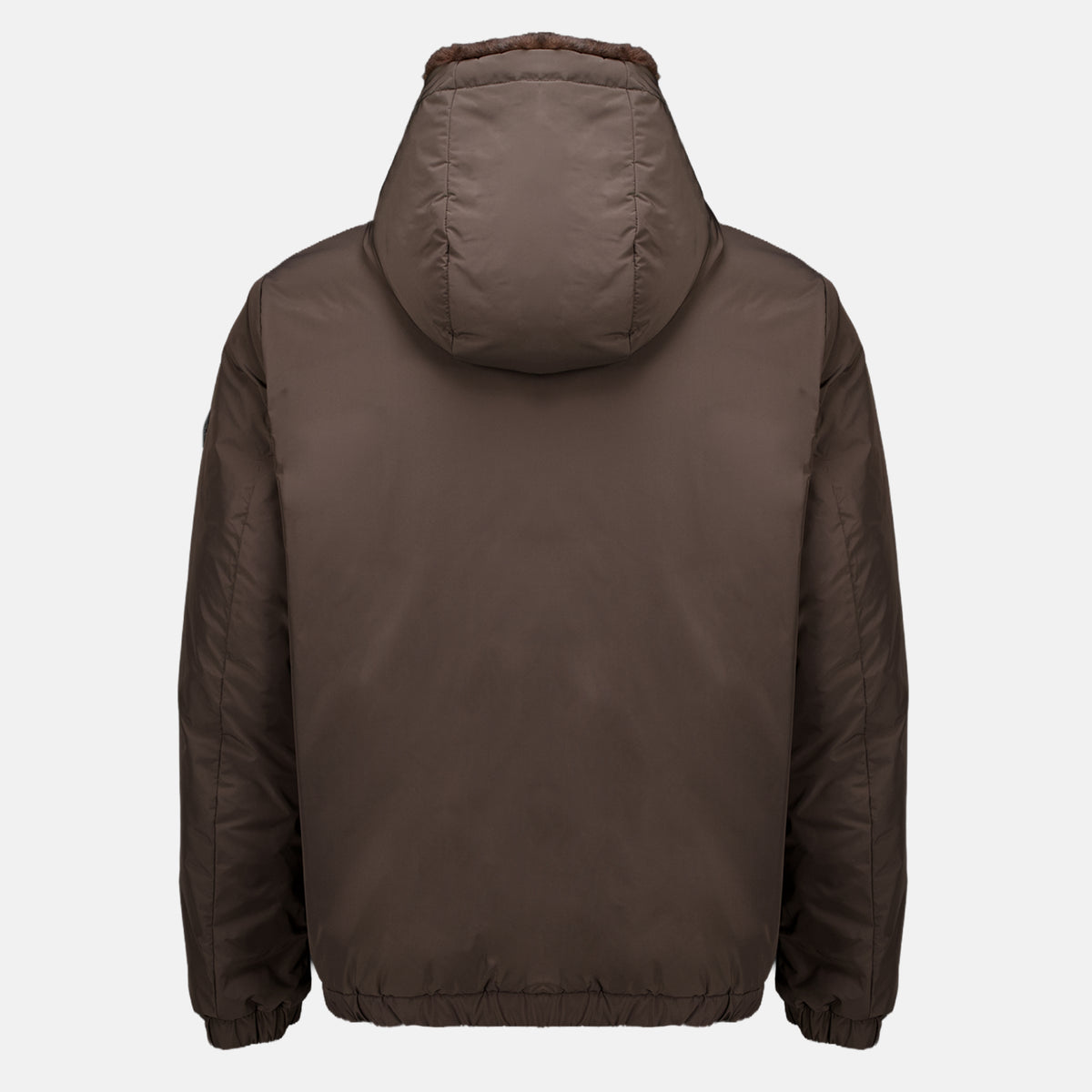 Manteaux Zambood Braune Daunenjacke Moncler Marron Homme