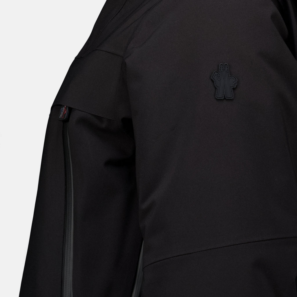 Manteaux Veste de ski Chanavey noir Moncler Grenoble Noir Femme