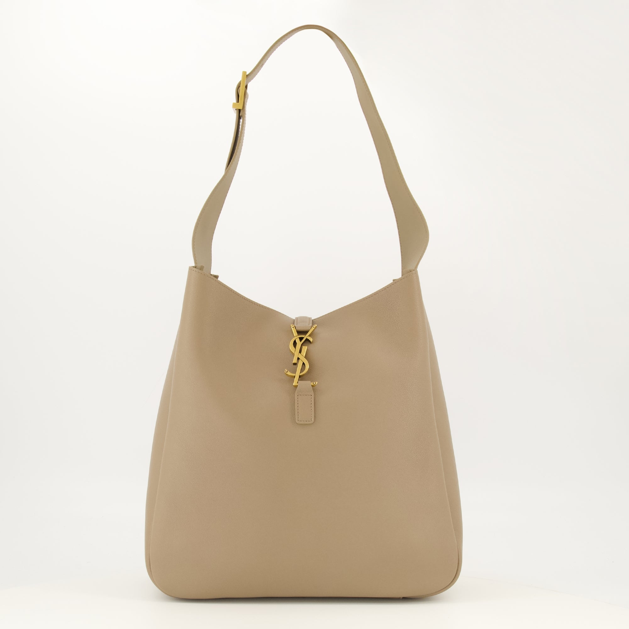 Sacs à main et épaule Le 5 à 7 Mala Grande de Couro Bege Saint Laurent Beige Femme
