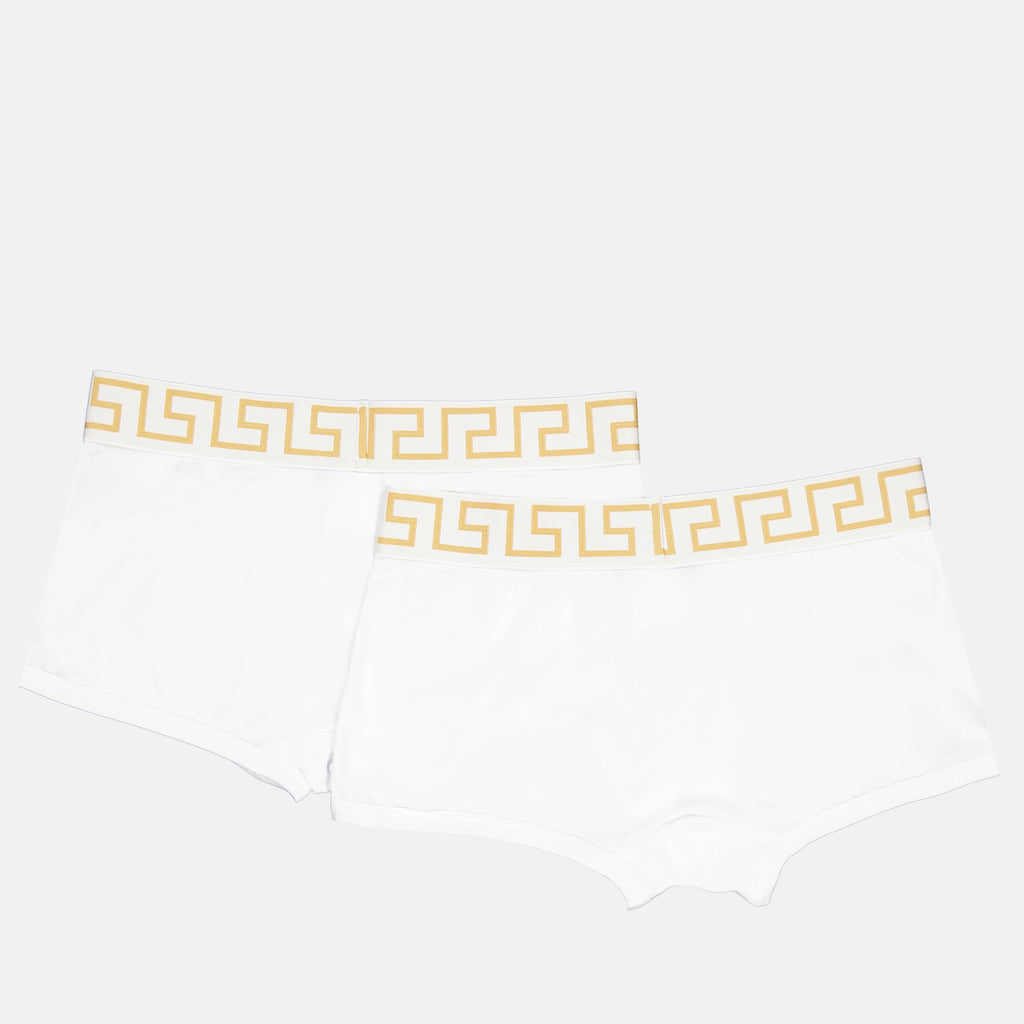Unterwäsche und homewear Medusa Boxer Set Versace Weiß Homme