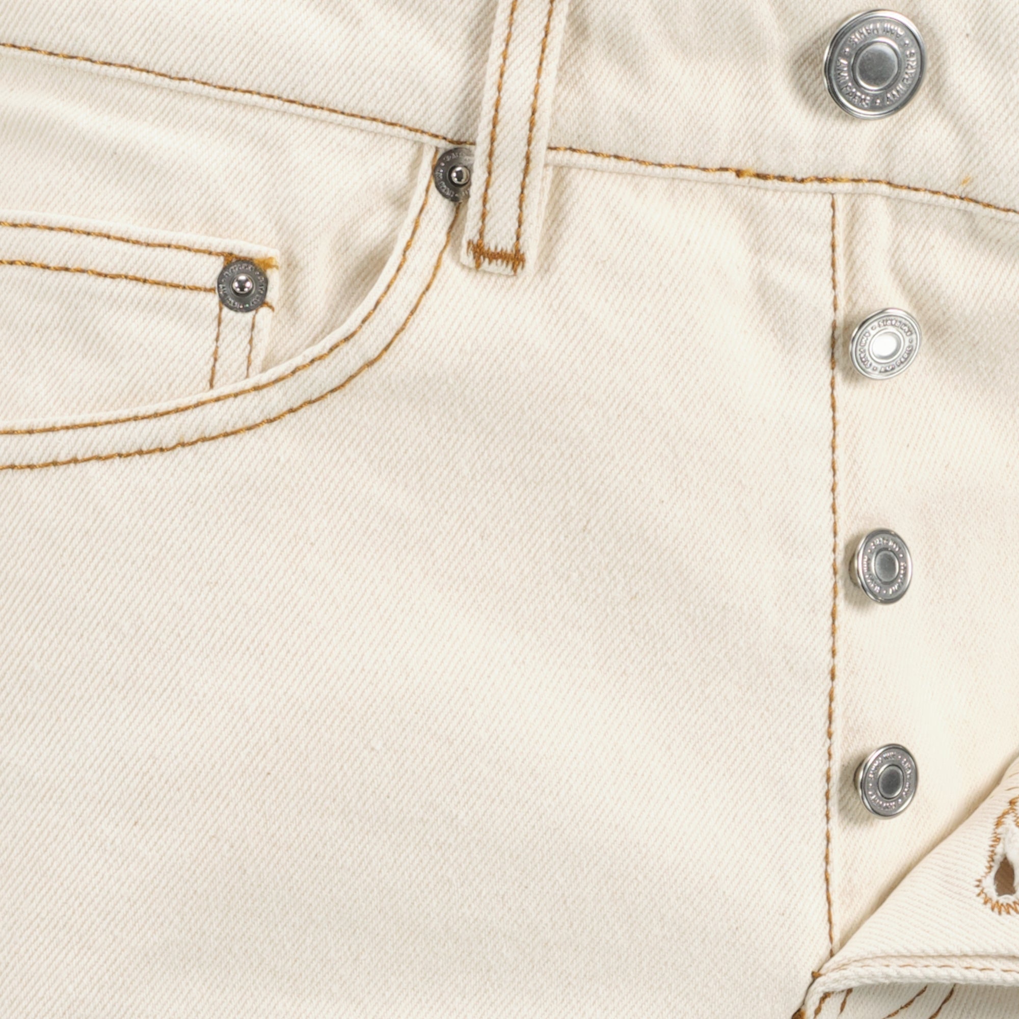 Pantalons Jeans en denim Ami PARIS Beige Homme