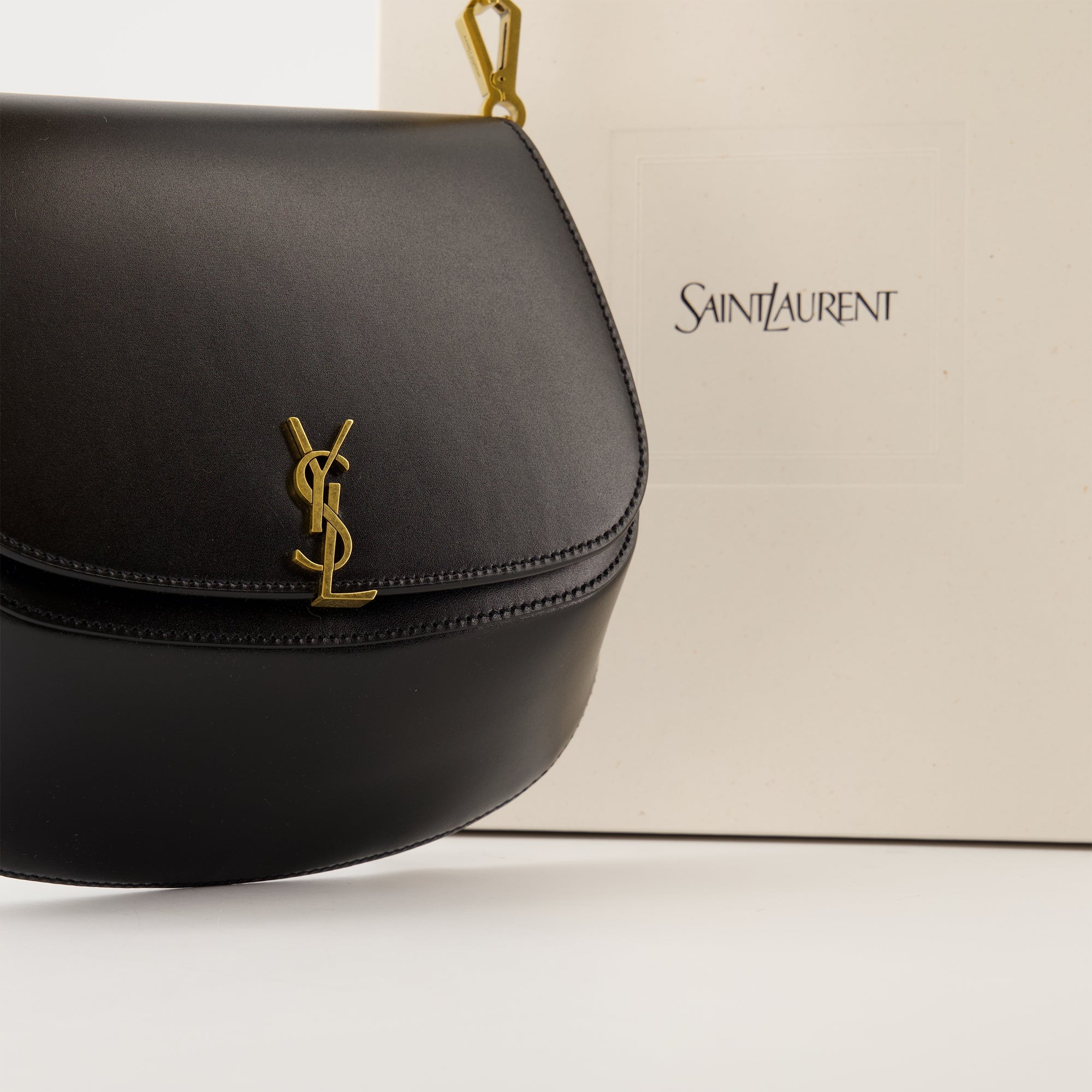 Immagine della mini borsa Voltaire del marchio Saint Laurent per donna - Stagione Autunno-Inverno 2025 - Vista Dettagliata_2