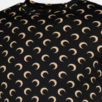 Imagen de la camiseta Moon Jersey negra de la marca Marine Serre para Unisex - Temporada Otoño-Invierno 2025 - Vista Detallada 1