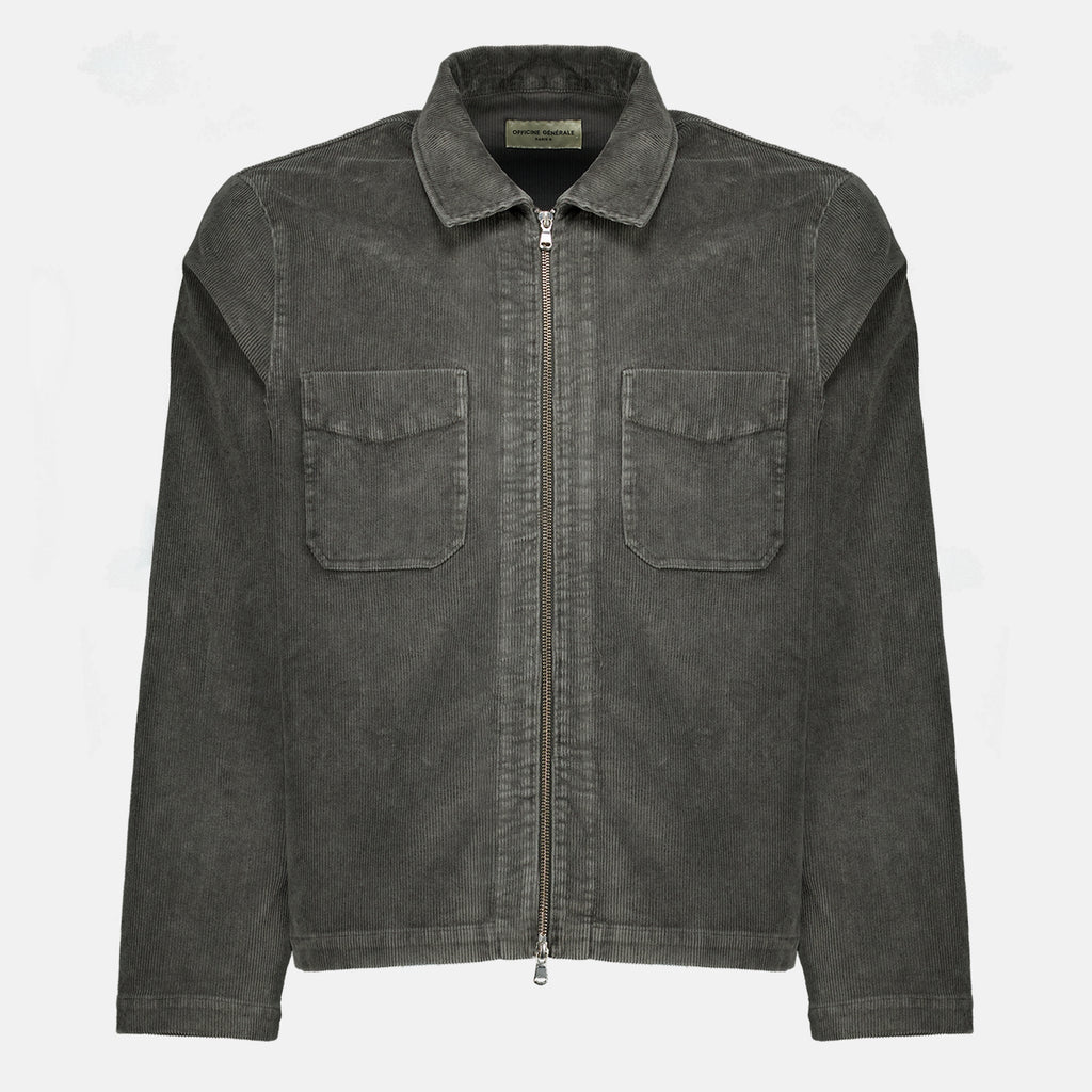 Vestes Surchemise en jean gris Officine Générale Gris Homme