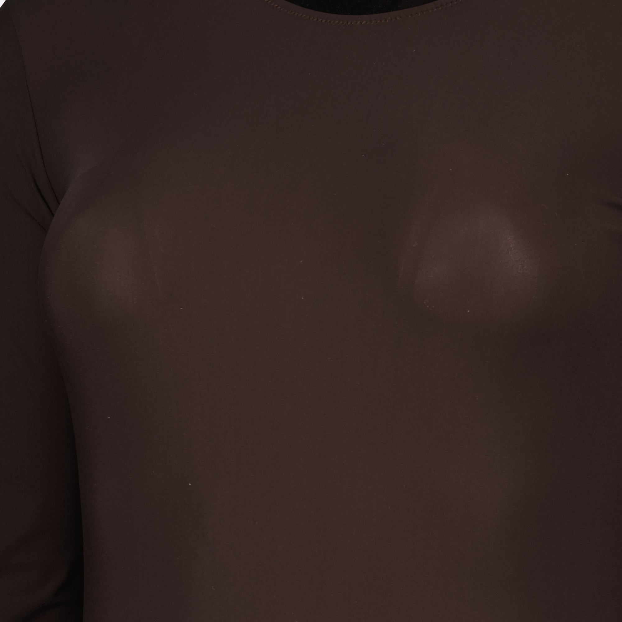 Immagine del body in nylon del marchio Mm6 per donna - Stagione Autunno-Inverno 2025 - Vista Dettagliata_1